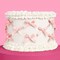 Mini Pink Bow + Pearl Cake Toppers | 12 pcs | Bachelorette Party Decoration, Birthday Candle Accessory, Engagement Dessert Decor, Bridal Food Supplies